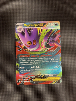 Mega Gengar EX Phantasmal Flames 056/094 Pokemon TCG Double Rare Mega Evolution - Image 1