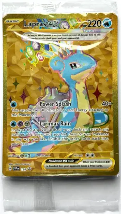 Lapras ex 164 Black Star Promo (Sealed) - Pokemon TCG - S&V Promo Card - Image 1