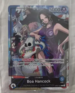 Boa Hancock OP07-038 One Piece Promotion Card Sealed (2025 PSA Magazine Promo) - Image 1