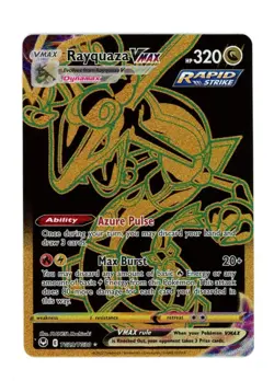 Pokemon SWSH12 Silver Tempest Rayquaza VMAX TG29/TG30 Secret Rare Full Art AD91 - Image 1