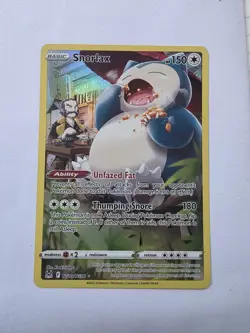 Pokemon Snorlax Tg10/Tg30 Swsh11: Lost Origin Trainer Gallery Holo - Image 1