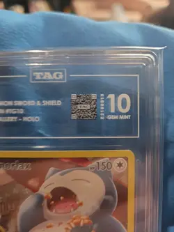Pokemon TCG Snorlax TG10/TG30 Swsh11: Lost Origin Trainer Gallery Holo! TAG 10! - Image 3
