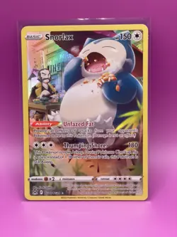 Pokemon TCG - Snorlax Tg10/Tg30 Swsh11: Lost Origin Trainer Gallery Holo - Image 1