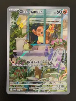 Pokemon Charmander SVP044 'C' Illustration Rare ETB Promo Obsidian Flames NM - Image 1