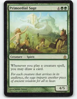 Primordial Sage #177 Magic the Gathering Card - Image 1