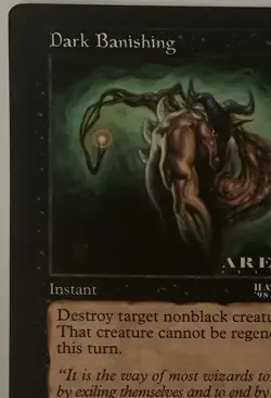 Magic The Gathering MTG DARK BANISHING Promo 6x9 Oversize Jumbo Card! - Image 2
