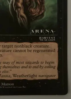 Magic The Gathering MTG DARK BANISHING Promo 6x9 Oversize Jumbo Card! - Image 5