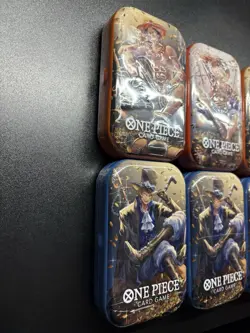 One Piece Card Game Mini-Tin Pack Vol.2 New Sealed. Lot of 6 - Image 2