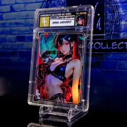 Mina Ashiro Waifu Card Encased Label Gold Foil Demigoddess Kaiju No. 8 SLAB ACG - Image 2
