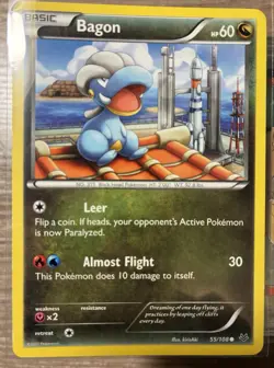 Bagon 55/108 Pokemon TCG 2015 Roaring Skies Single Card - Image 1