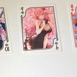 Goddess Story Playing Card Flower Girl TCG Waifu Card ANIME MANGA FREE POST - Image 1