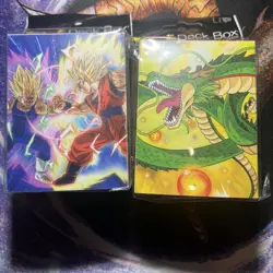 Two Dragonball Super Card Game Ultra Pro Deck Box Unopened - Image 1