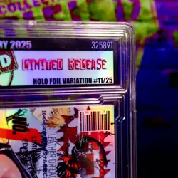 Reze Waifu Card Serial #11/25 LIMITED RELEASE Encased Custom Holo SLAB Mag CSM - Image 3