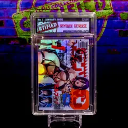 Reze Waifu Card Serial #11/25 LIMITED RELEASE Encased Custom Holo SLAB Mag CSM - Image 4