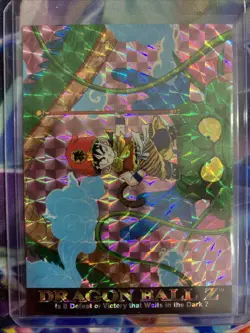 Dragon Ball Z Card #10 Gohan & Dragonos Artbox Prism Foil TCG 1996 JPP/AMADA - Image 1