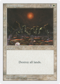 Armageddon (MP) Fifth Edition 5ED Magic MTG - Image 1