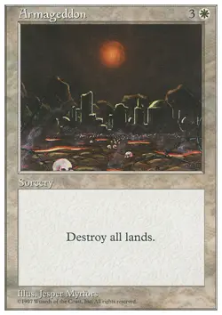 MTG Magic the Gathering Armageddon (7/460) Fifth Edition LP - Image 1