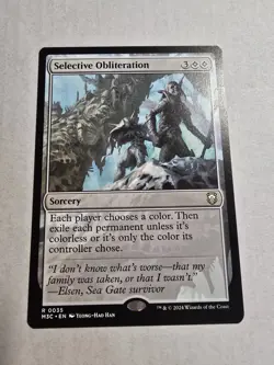 Selective Obliteration Commander: Modern Horizons 3 Regular - Image 1