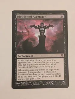 MTG Bloodchief Ascension | Zendikar | Rare | Magic the Gathering | LP - Image 1