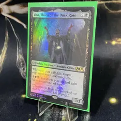 Magic the Gathering - Vito, Thorn of the Dusk Rose - CORE SET 2021 LP - Foil MTG - Image 2