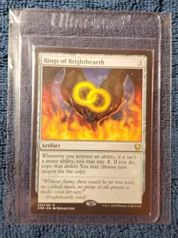 Rings of Brighthearth NM mtg r - Image 1