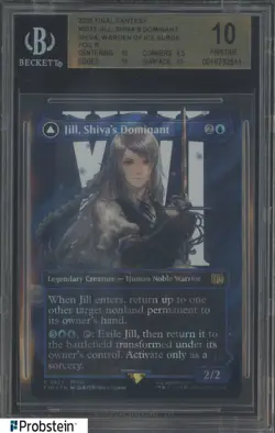 2025 MTG Final Fantasy Borderless Surge Foil #0523 Jill BGS 10 PRISTINE - Image 1