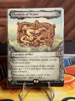 Chronicle of Victory (Showcase) Lorwyn Eclipsed Regular - Image 1