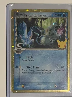 Mimikyu Delta Species Sword & Shield Celebrations Promo SWSH136 Pokemon TCG NM - Image 1