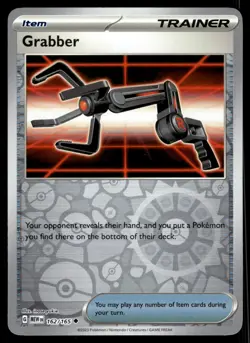 GRABBER - 162/165 - POKEMON 151 MEW ENGLISH - REVERSE HOLO - NM - Image 1
