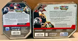 Pokemon TCG Scarlet & Violet Paldean Fates Charizard ex Tin x2 Lot - NEW SEALED - Image 2