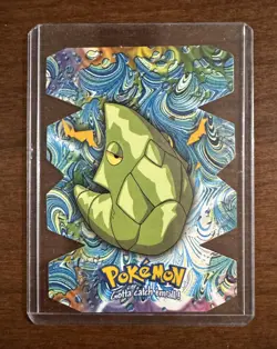 Metapod 11 Die Cut Embossed 1999 Topps - Pokemon No. EV2 of 12 - NM/MT+ - Image 1