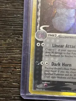 Pokemon Nidoking EX Dragon Frontiers 6/101 Reverse Holo Rare 120 HP TCG - Image 2