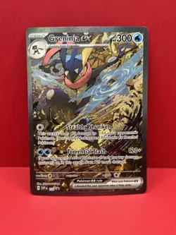 2023-25 Pokemon SV Black Star Promos - SVP EN Greninja ex #132 P0089 - Image 1