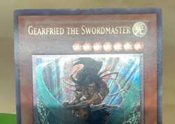 Yu-Gi-Oh Gearfried the Swordmaster FET-EN022 1st Ultimate Rare LP - Image 2