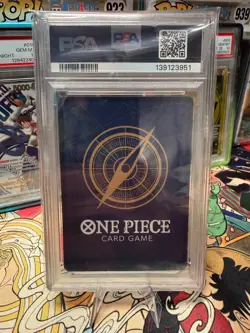 PSA 10 Monkey D. Luffy OP07-109 SR Promo 2024 ONE PIECE Day 24 Foil PCC JP PSA 9 - Image 3