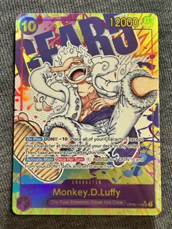 Monkey.D.Luffy (119) (Alternate Art) OP05-119 Awakening of the New Era Foil - Image 1