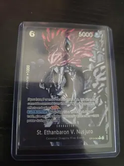 One Piece OP13-080 St. Ethanbaron V. Nusjuro Alternate Art NM English - Image 1