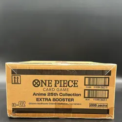 One Piece TCG English EB-02 25th Collection Extra Booster SEALED CASE - Image 1