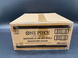 One Piece English OP-09 Emperors in the New World Booster Pack Box Sealed - Image 1