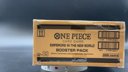 Bandai Emperors in The New World Booster OP-09 One Piece TCG CASE English - Image 2
