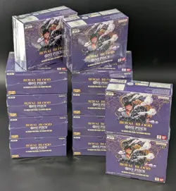 Lot of (12) One Piece OP-10 Royal Blood Booster Boxes Sealed English - Image 1