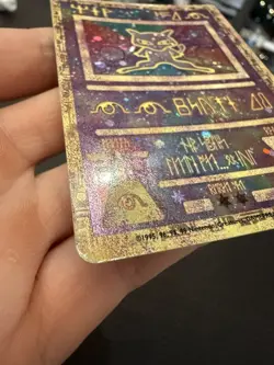 Pokemon TCG Ancient Mew Holo Promo Hieroglyphic 1998 Nintendo LP/MP - Image 4