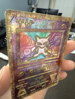 Pokemon TCG Ancient Mew Holo Promo Hieroglyphic 1998 Nintendo DMG - Image 5