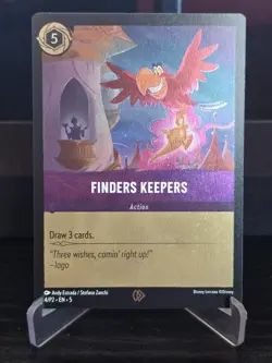 Disney Lorcana - Finders Keepers - Cold Foil Promo - 4/P2 - NM - Image 1