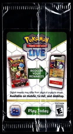 Pokemon TCG Sprigatito ex SVP 087 2024 Scarlet & Violet Sealed Black Star Promo - Image 2