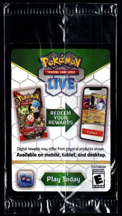 Pokemon TCG Sprigatito ex SVP 087 2024 Scarlet & Violet Sealed Black Star Promo - Image 2