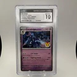 Pokemon TCG CGC 10 Ceruledge 040/091 Holo Pokemon Day Promo Card 2024 - Image 1