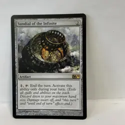 Sundial of the Infinite Magic 2012 (M12) Magic The Gathering MTG Card - Image 1
