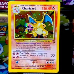 1999 Holo Charizard Base Set 2 WOTC Pokemon card 🔥NM - Image 1