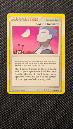 Pokemon Supreme Victors Uncommon Card - Cyrus's Initiative 137/147 - MP - Image 2